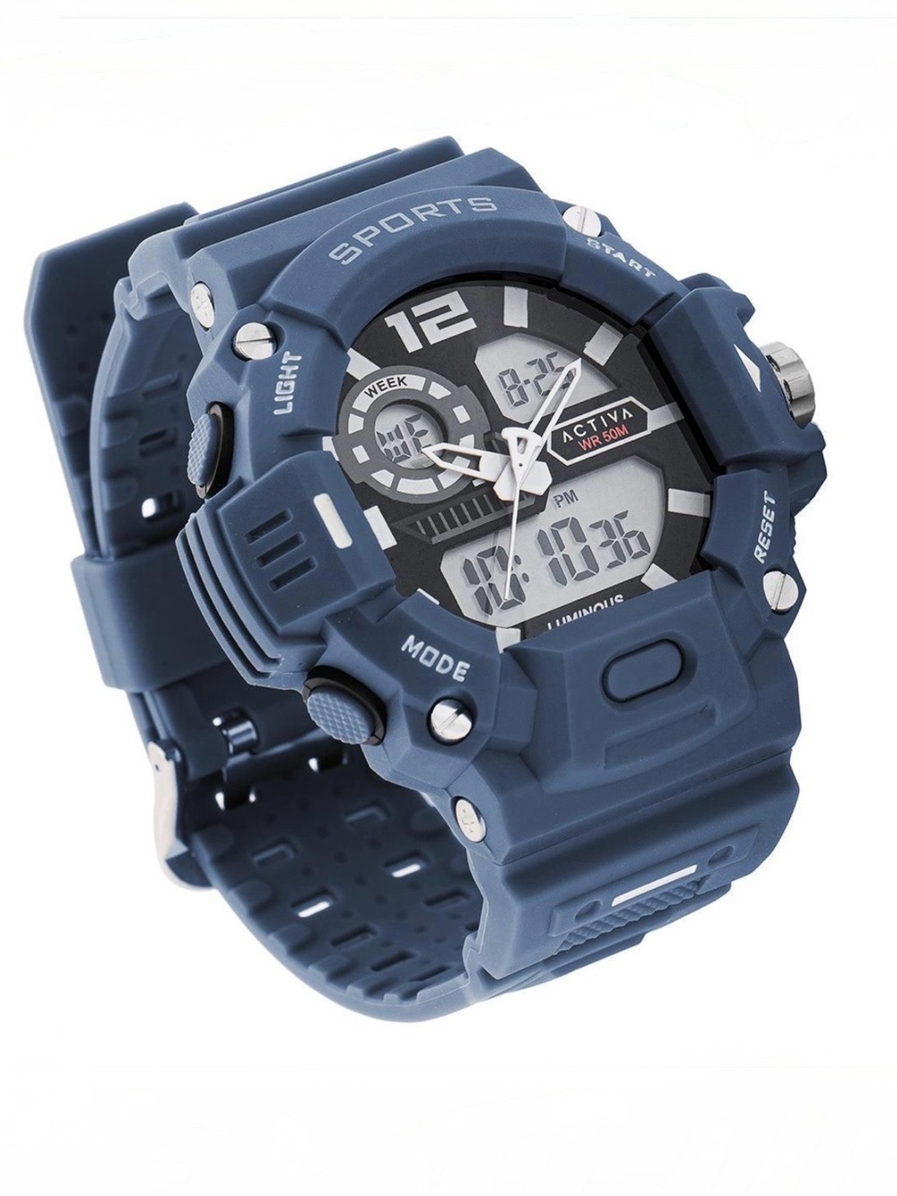 NWT Activa Neo X Invicta Digital Men's Watch 55mm. Blue (ACW495-005)